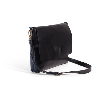Riley 13" Minimalist Leather Laptop Sling - MINOR FLAW