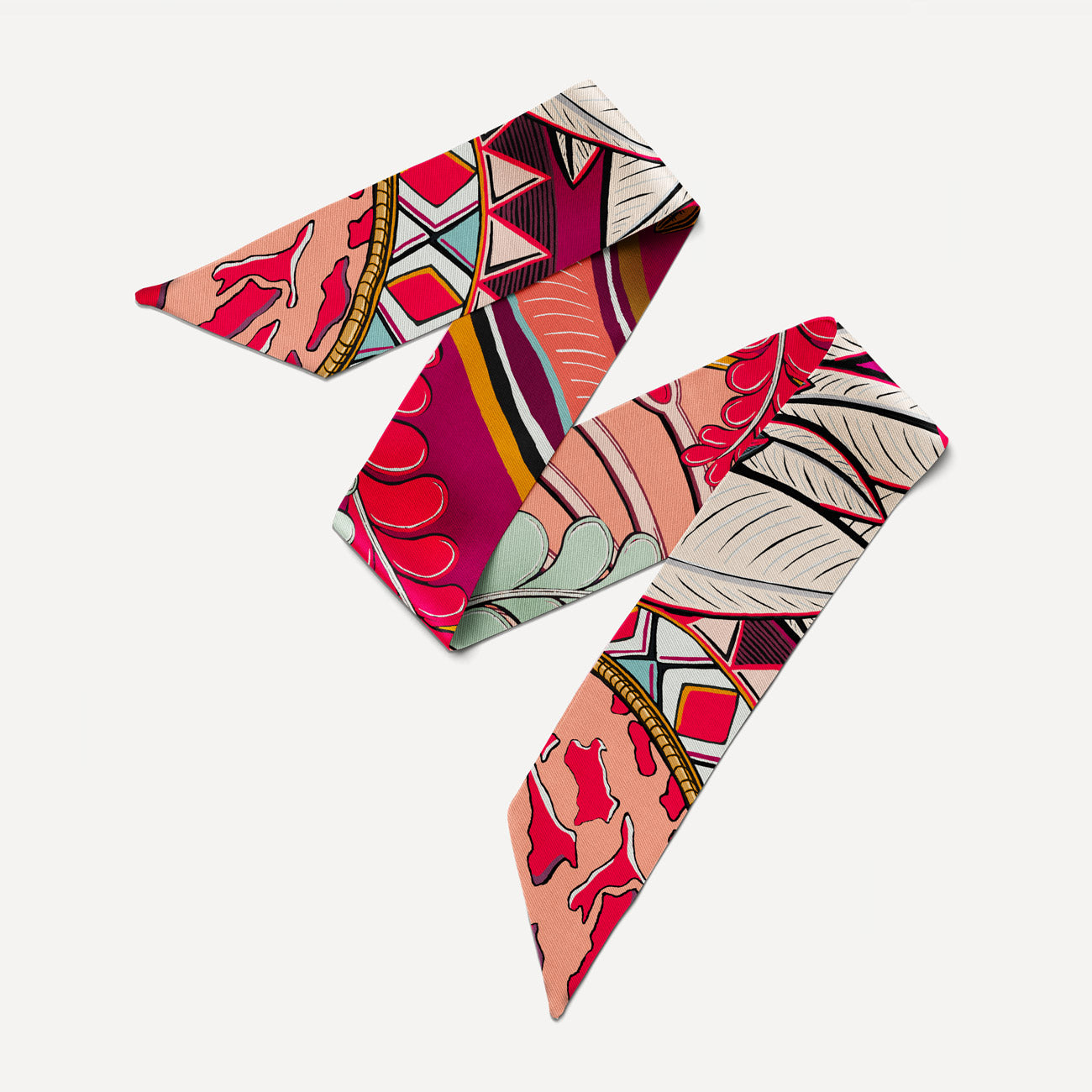 Wanderland Collective Silk Twilly