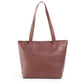 Emmy unlined Leather Tote with Zip