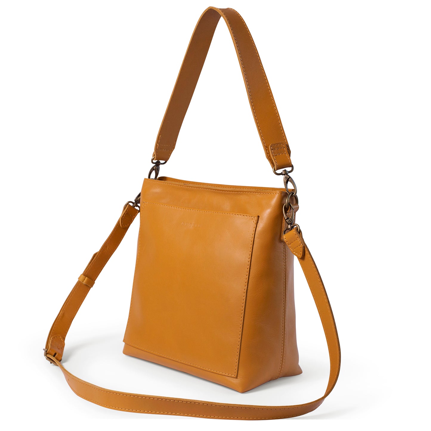 Josie Prism Leather Shoulder Bag with Sling - LAST OF KIND