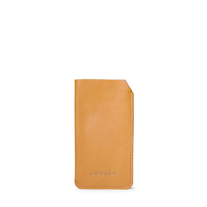 Lucas leather sunglass pouch