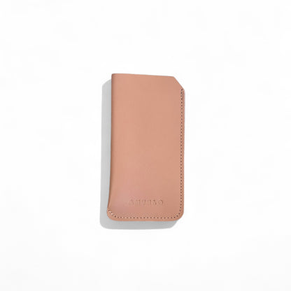 Lucas leather sunglass pouch