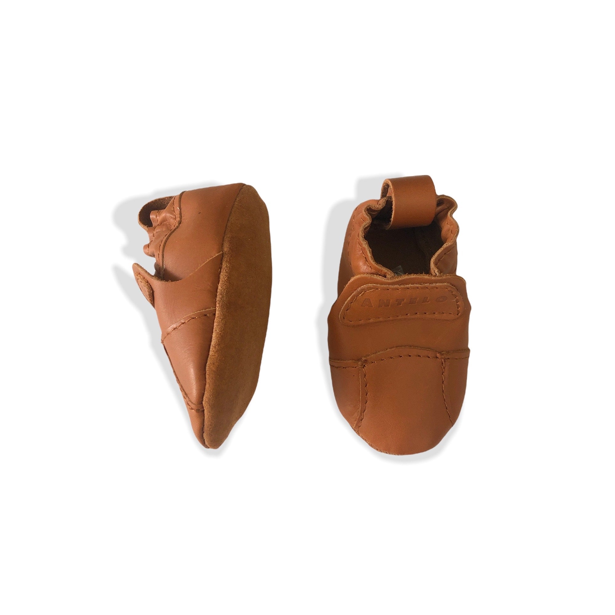 Reece leather baby shoes Cider Small