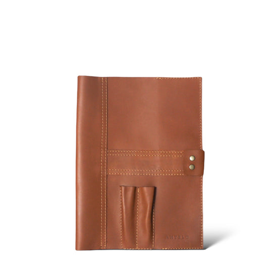 Harry A4 leather notebook cover - MINOR FLAW