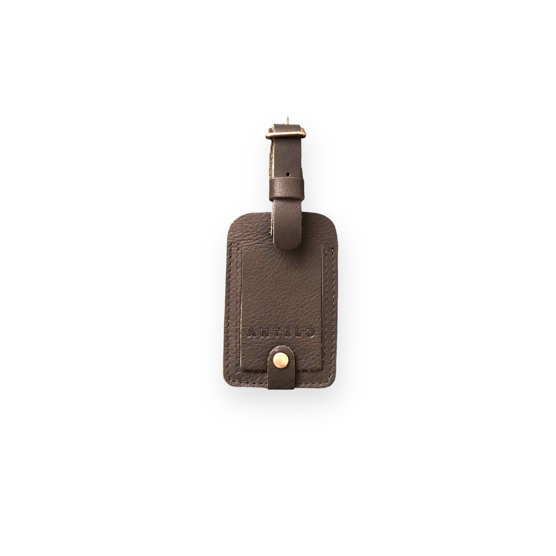 Antelo Luggage Tag Miles leather luggage tag - End of Range