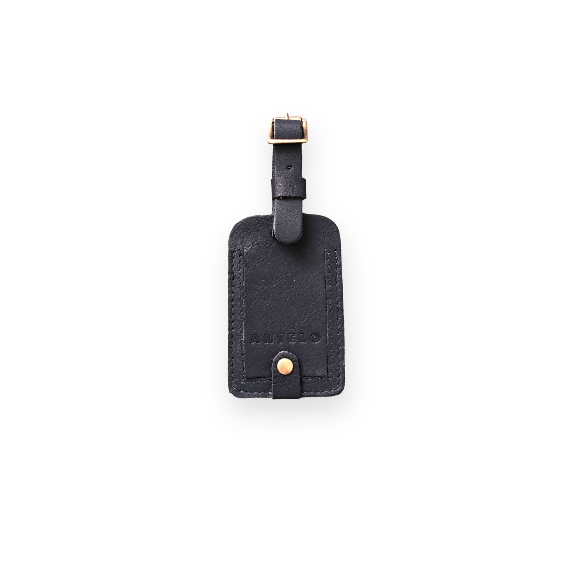 Antelo Luggage Tag Miles leather luggage tag - End of Range