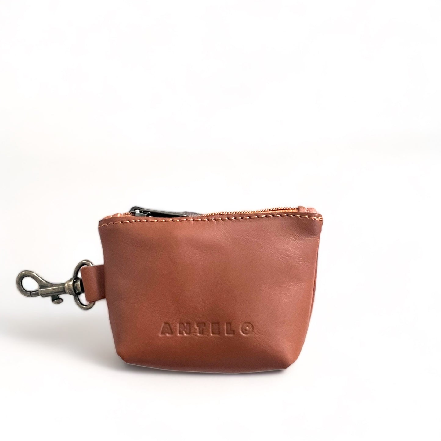 Dory Leather Snap Pouch - MINOR FLAW