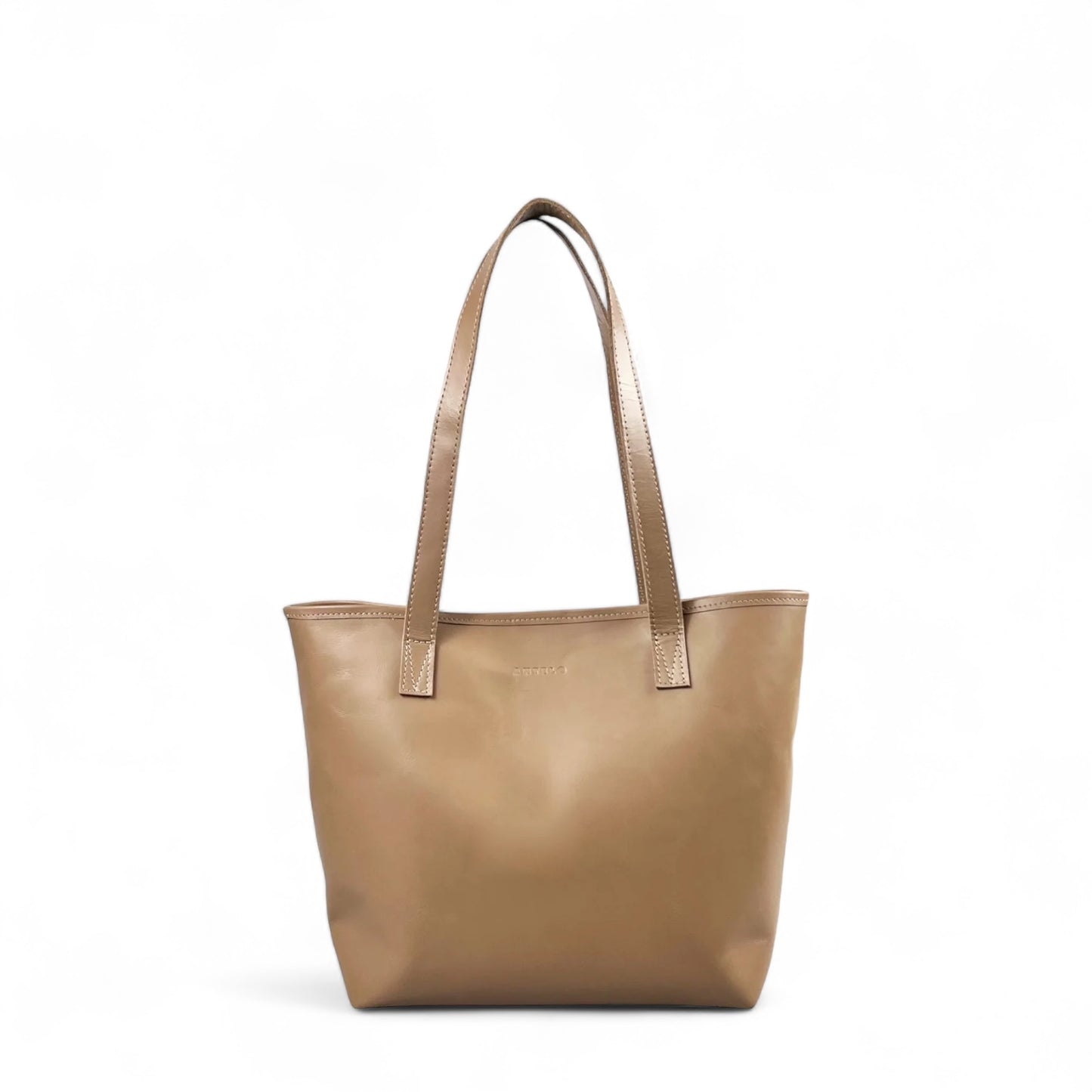 Selena unlined Leather Open Top Tote - SALE