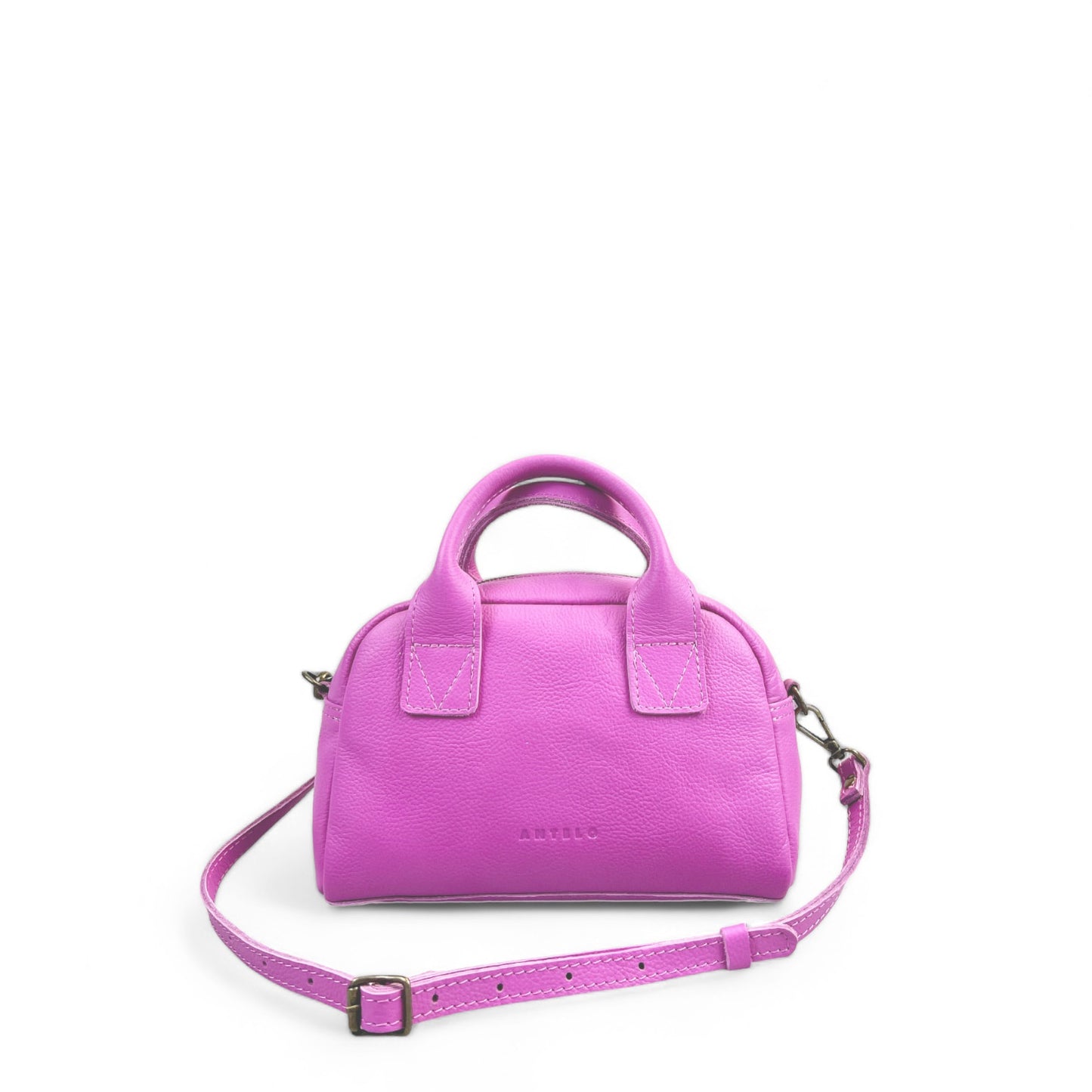 Khaleesi Leather Mini Bowler Crossbody - SALE