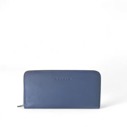 Hayley leather zip-around wallet - End of Range